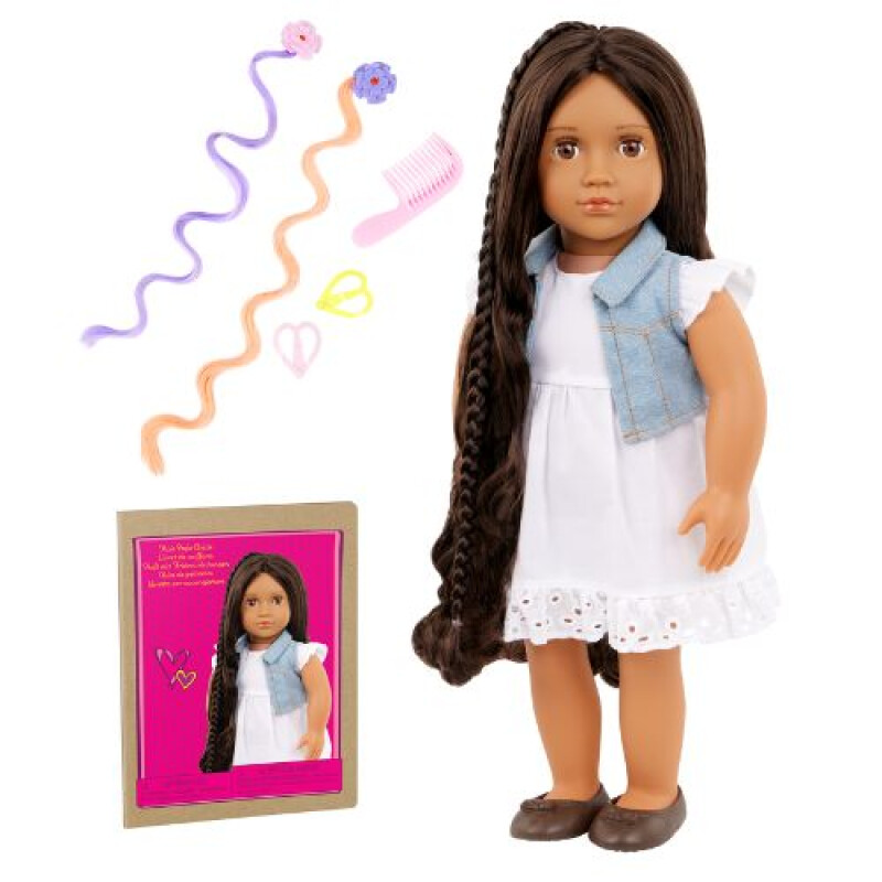 MUÑECA c/PELO EXTENSIBLE y acc. - PERLA - OUR GENERATION Muñeca C/pelo Extensible Y Acc. - Perla - Our Generation