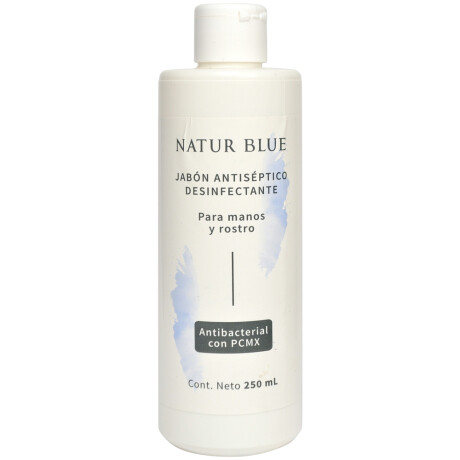 Jabón Antiséptico Desinfectante PCMX NATUR BLUE 250 mL