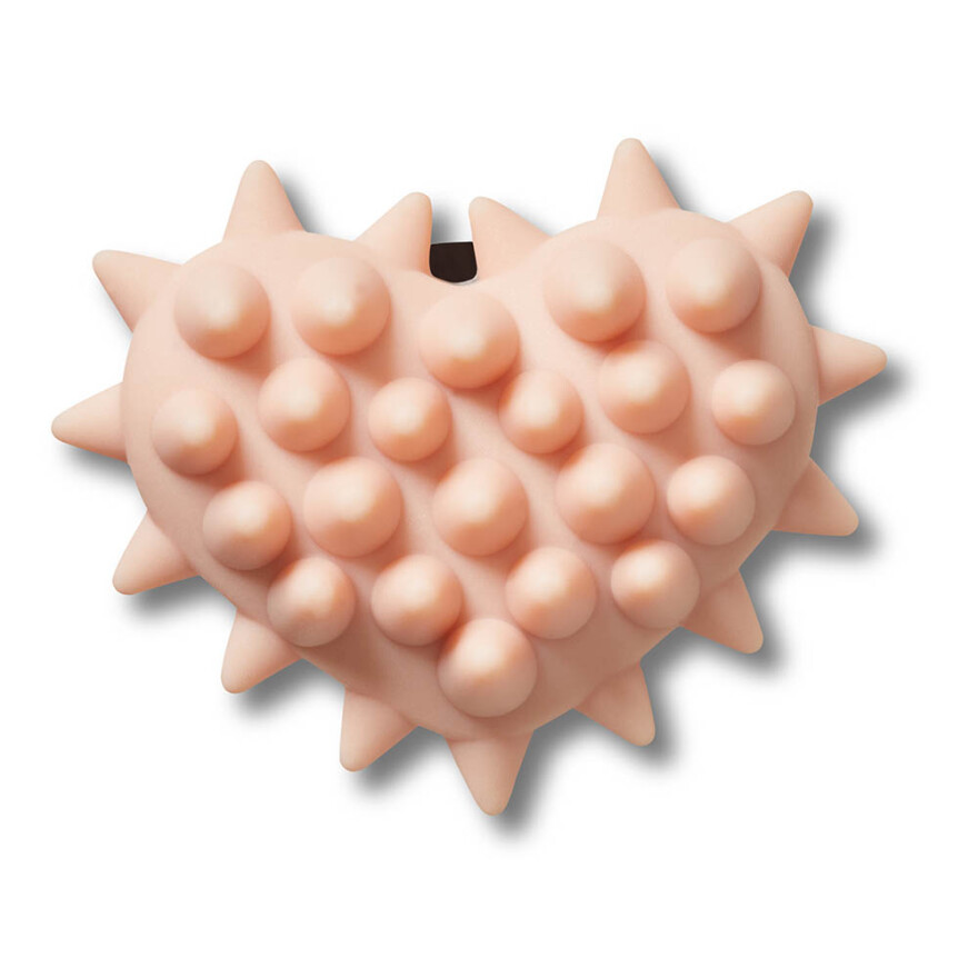 Jibbitz Spike Light Pink Heart Multicolor