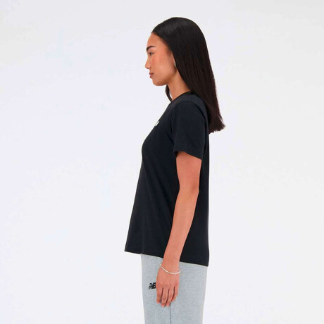 Remera Camiseta Small Logo De Mujer Negro