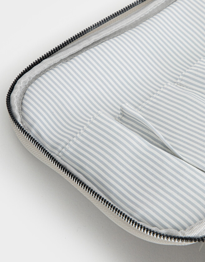 Porta Cosméticos Necessaires - Gris Claro