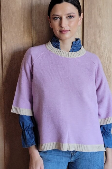 Buzo Clemen Lambswool Lila