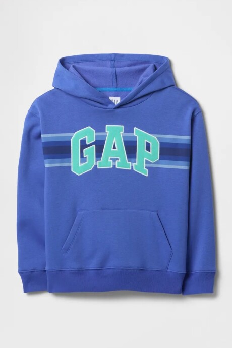 Buzo Canguro Logo Gap Niño Dazzling Blue 183949Tc