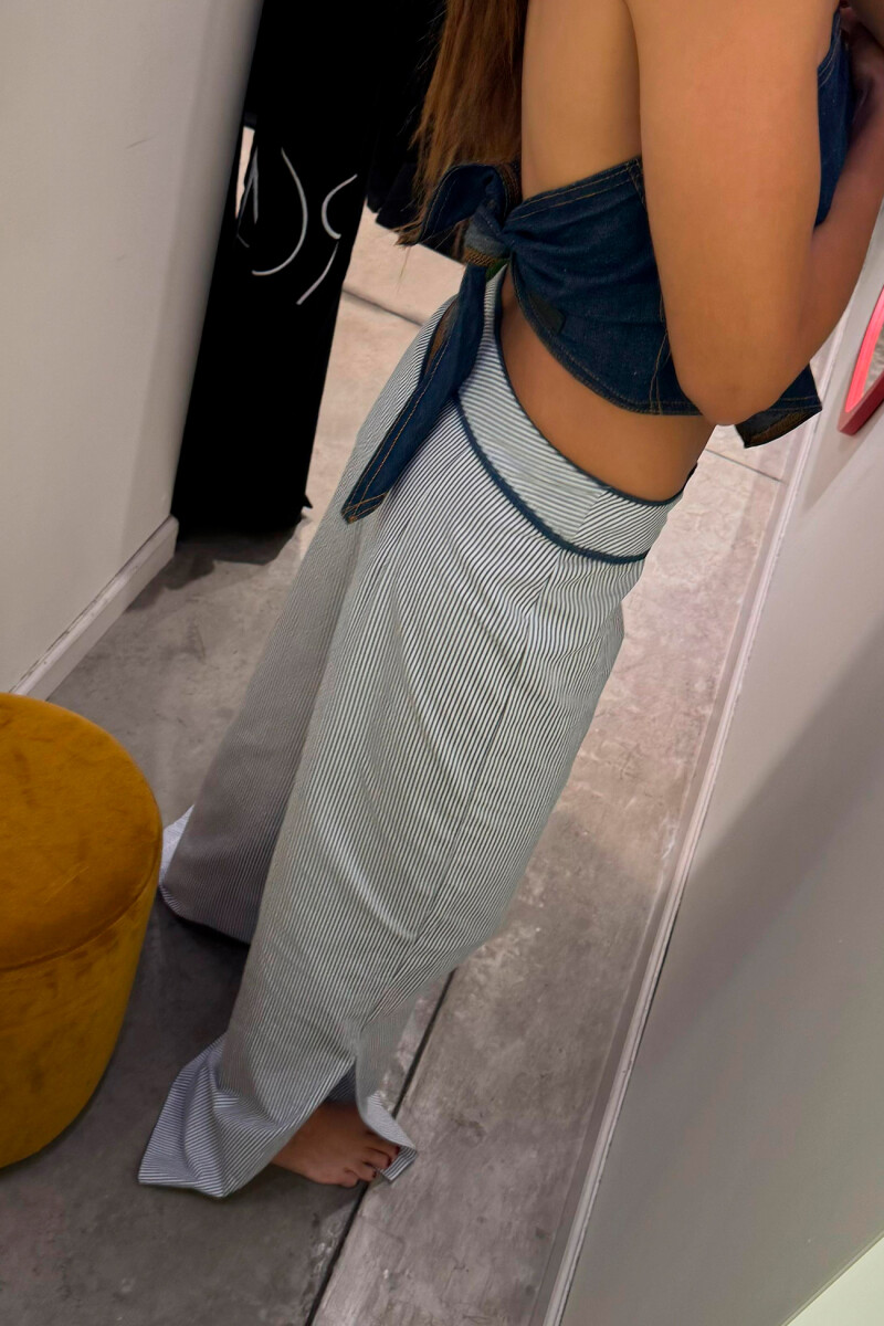 Pantalón Blanc AZUL