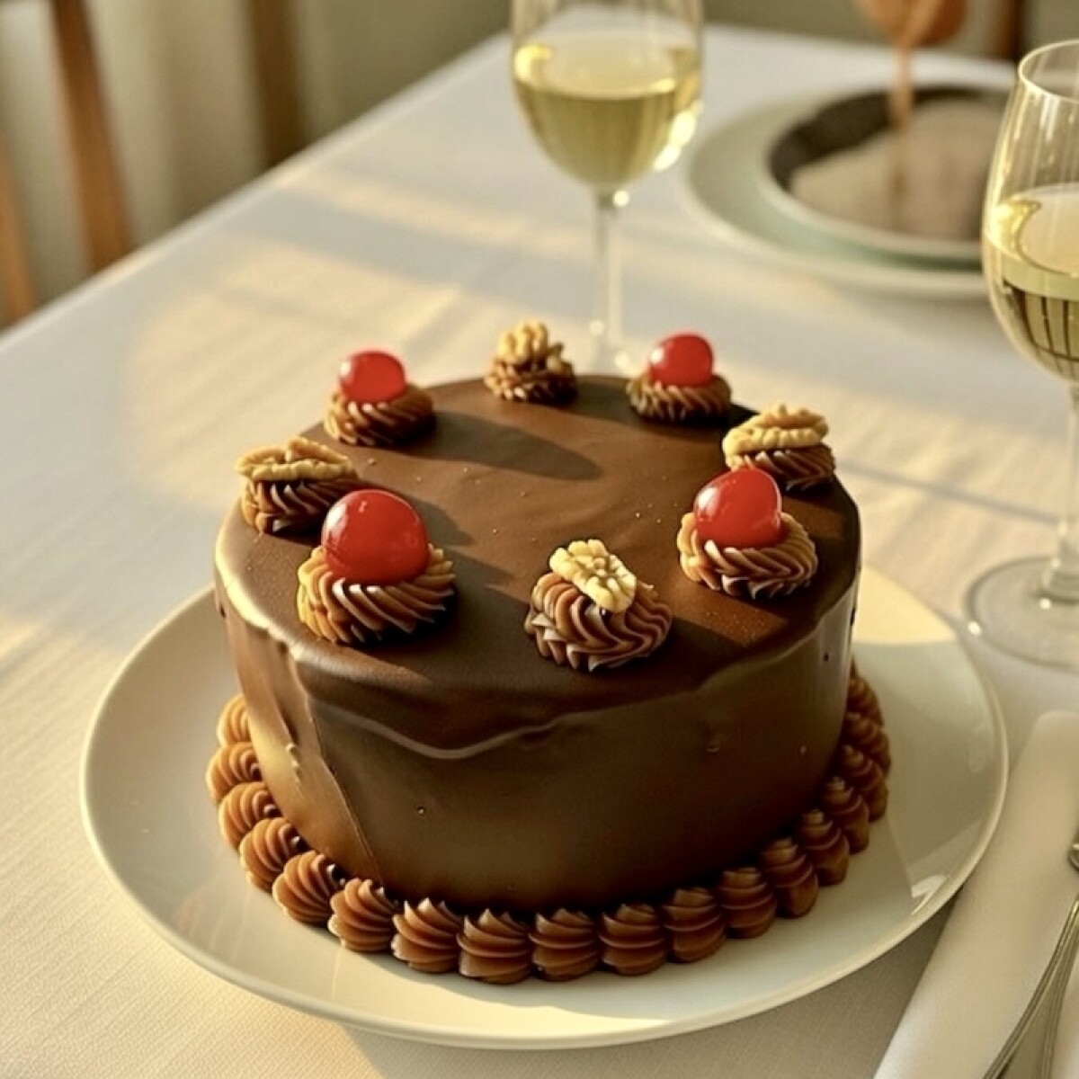 Torta de Chocolate y Dulce de Leche 