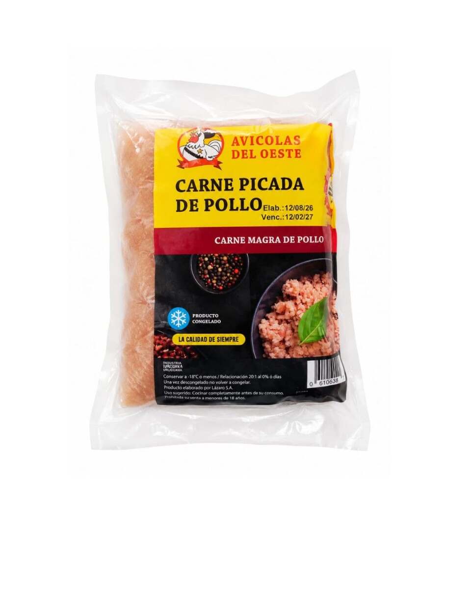 PICADA DE POLLO AVICOLA DEL OESTE 