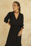 VESTIDO VALENTINA MAXI NOIR VESTIDO VALENTINA MAXI NOIR
