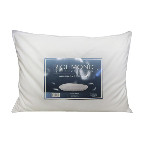 Almohada Blanca 100% Pluma Richmond 50 x 70 cm U