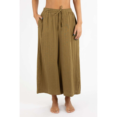 Pantalón tulum Olivar
