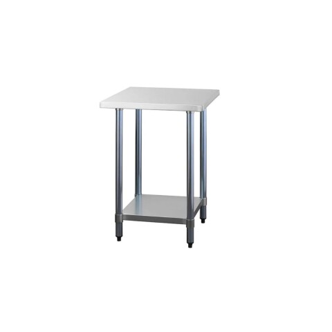 Mesada de Trabajo con Estante de Acero Inoxidable 60 x 60 x 85 cm Mesada de Trabajo con Estante de Acero Inoxidable 60 x 60 x 85 cm