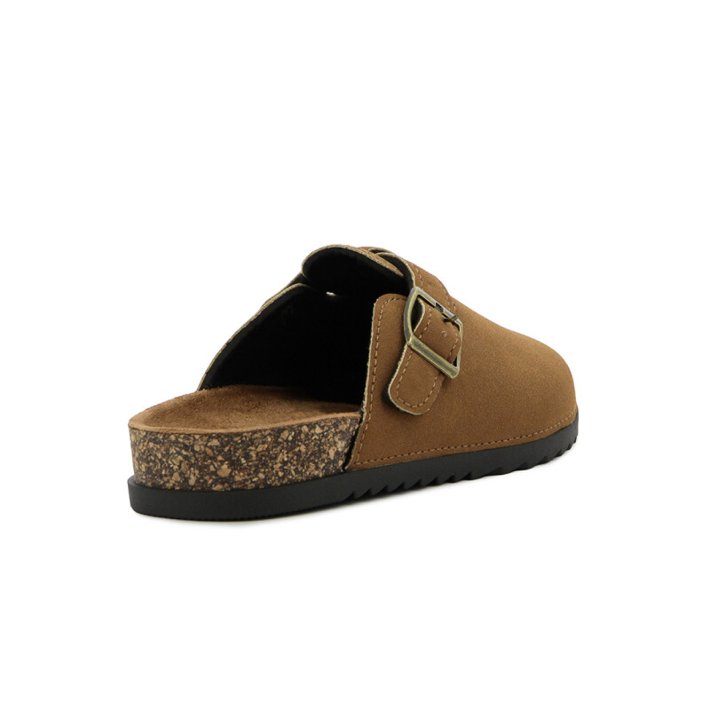 Zueco De Niños Angus C/hebilla Camel