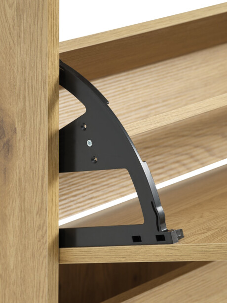 Zapatero BAKHUSE 3 compartimentos color roble Zapatero BAKHUSE 3 compartimentos color roble