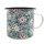 Taza de Simil Metal - Varios Diseños - Arabesco Azul