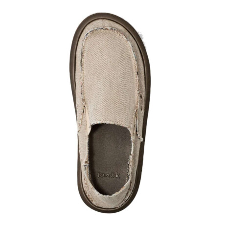 Zapatos Sanuk M Donny Hemp 2 Tone Beige