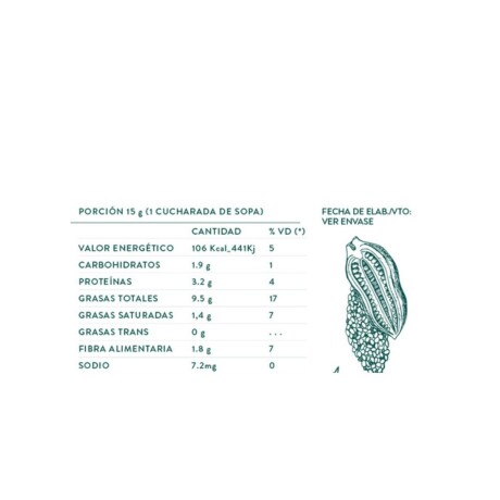 Crema de Sésamo Tahini Samadhi 190g Crema de Sésamo Tahini Samadhi 190g