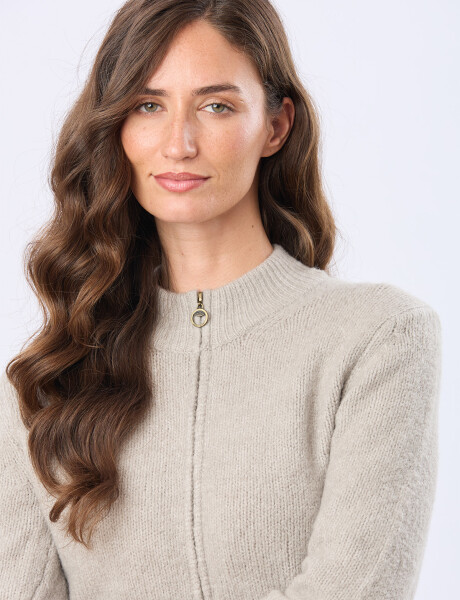 CARDIGAN TEJIDO DE ABRIGO Verde