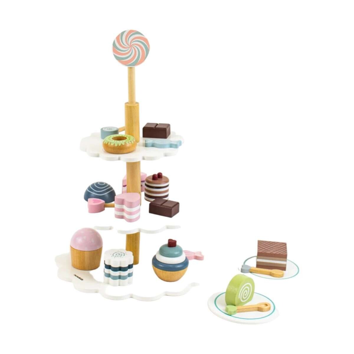 Juego En Madera - Cupcakes 