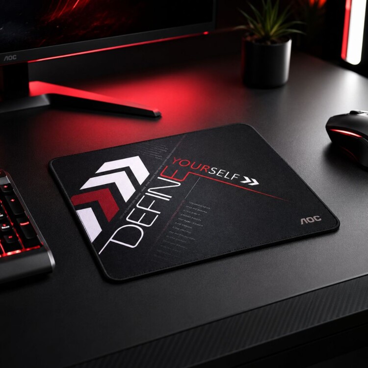 MOUSEPAD M GP100M AOC NEGRO 32X27CM MOUSEPAD M GP100M AOC NEGRO 32X27CM