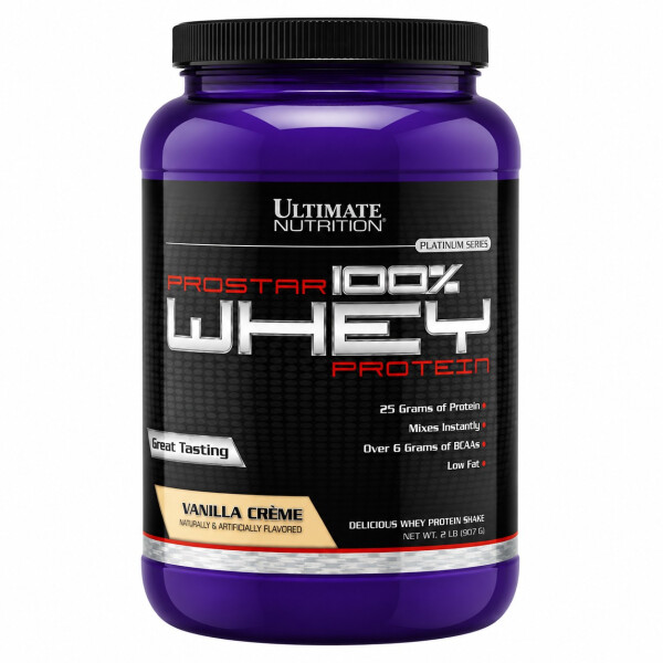 Prostar 100% Whey Protein Vainilla 2 lbs | Ultimate Nutrition Prostar 100% Whey Protein Vainilla 2 lbs | Ultimate Nutrition