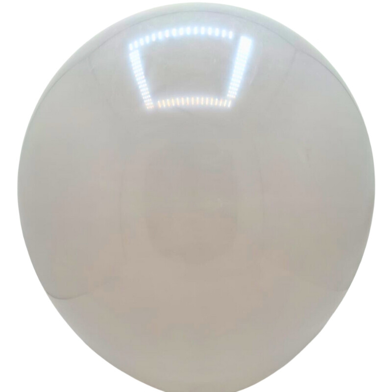 Globos X5 Tamaño R18 Gris Liso