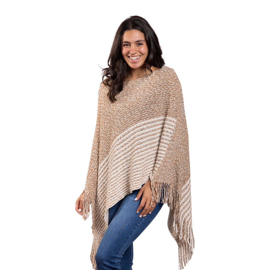 CHERRY PONCHO BROWN