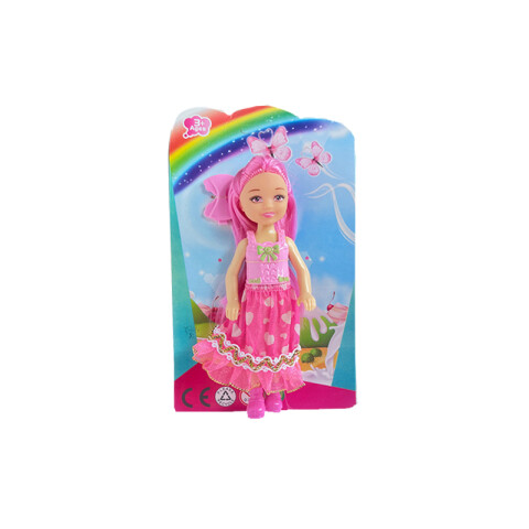 OUTLET Muñeca pelo largo diferentes colores en blíster Outlet Muñeca Pelo Largo Diferentes Colores En Blíster