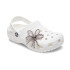 Jibbitz Black Pearl Beaded Bow Multicolor