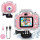 Cámara Digital Infantil Sumergible C/Correa Full Hd Rosa