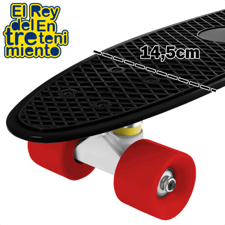 Skate Longboard Penny 57cm Patineta Aluminio + Bolso Negro-Estilo 2