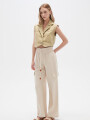 Pantalon Ubatuba Beige Claro