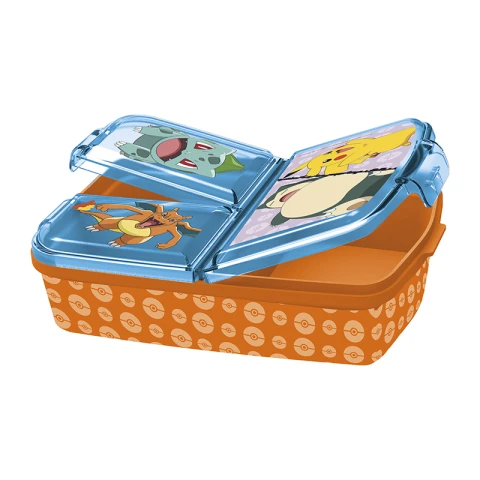 Vianda Infantil Pokémon con 3 Reparticiones U