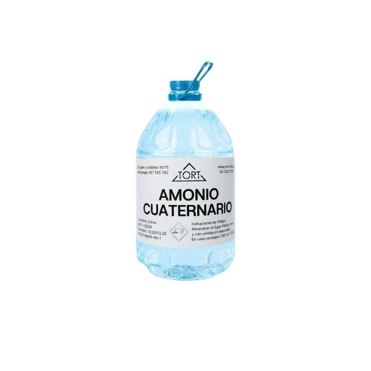 AMONIO CUATERNARIO, 5LTS 