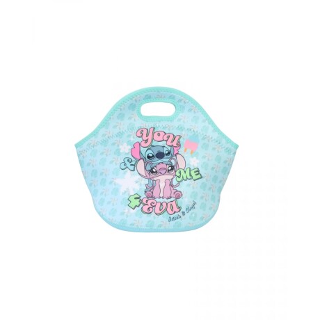 Lunchera de Neopreno Brio Stitch BR35-STITCH26 con Cierre STITCH-LOVE