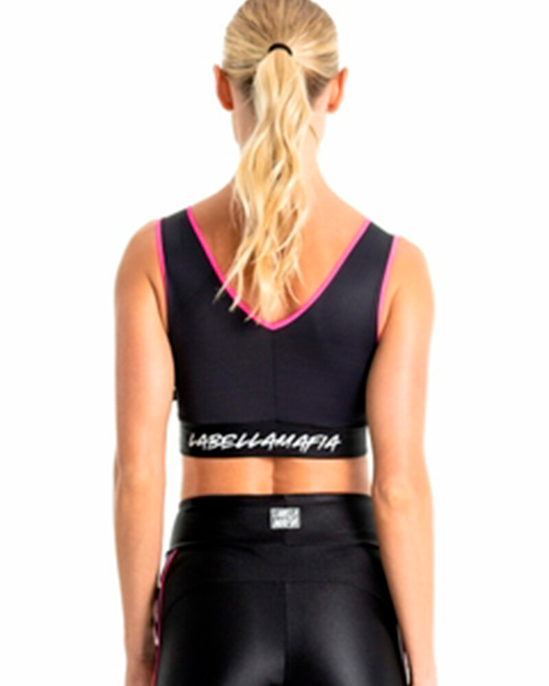 Top deportivo Negro 25711 U