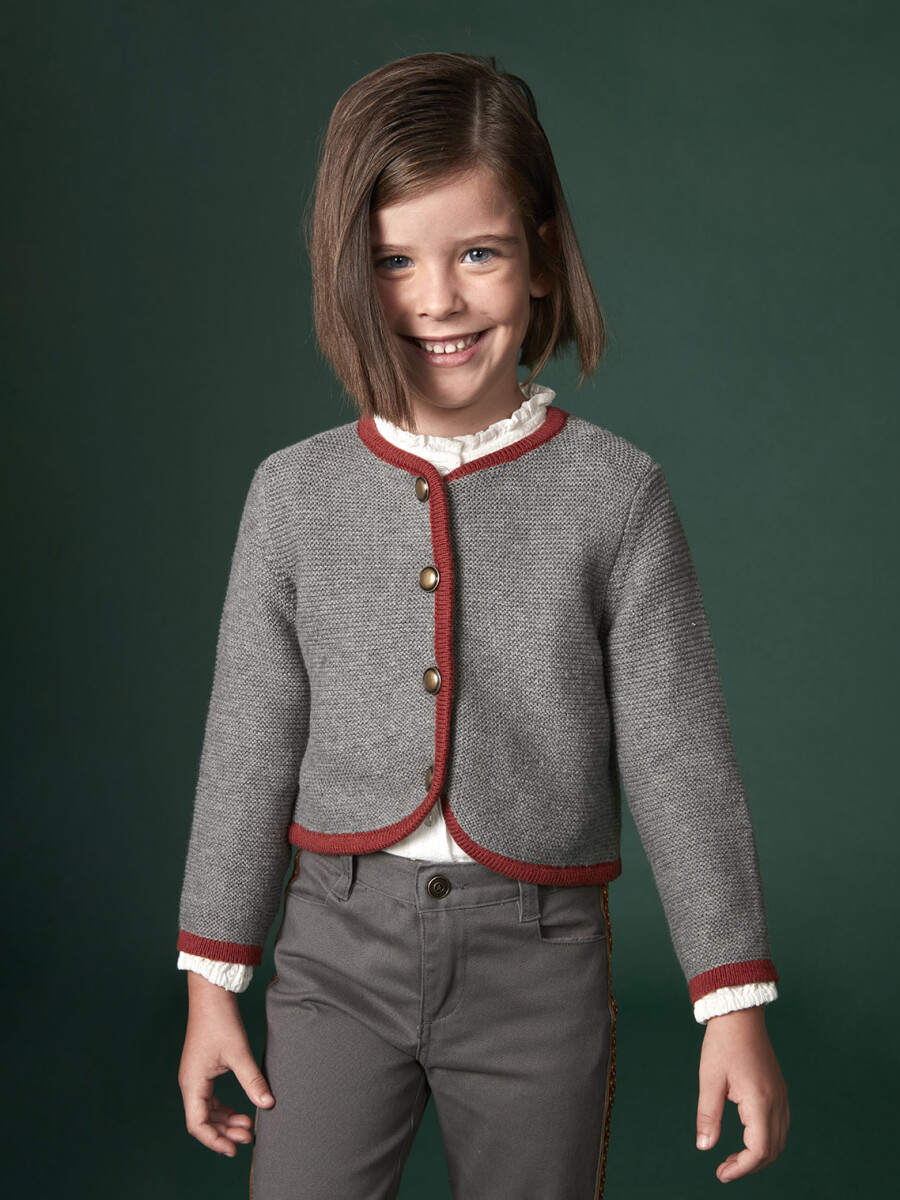 Chaqueta Tipo Austria Gris Marengo