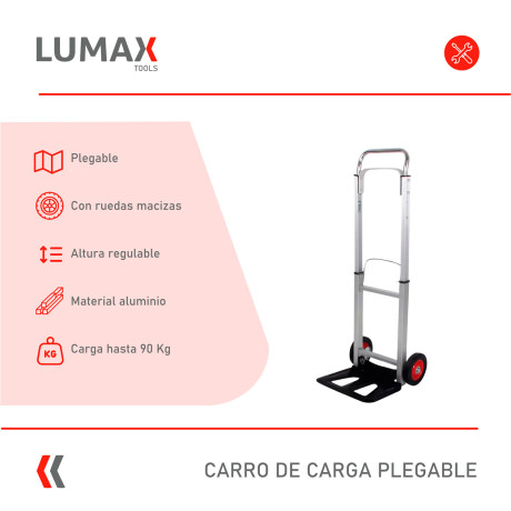 Carro Plegable de Aluminio Multiuso 90kg max Carro Plegable de Aluminio Multiuso 90kg max