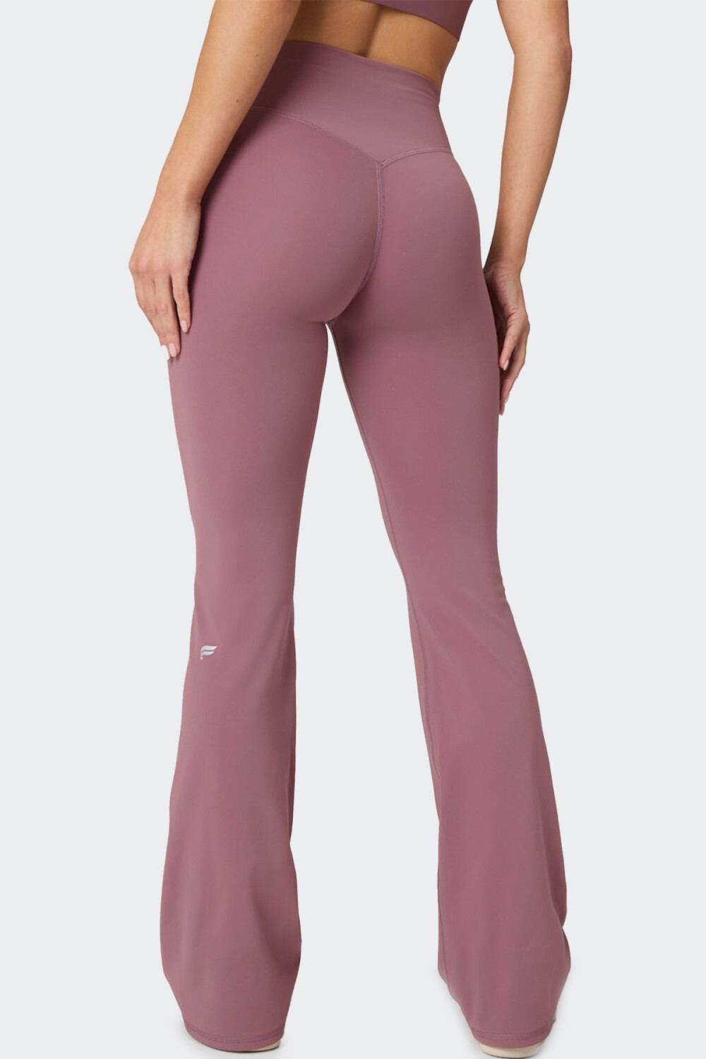 Pantalón Fabletics Campana PureLuxe Rosa