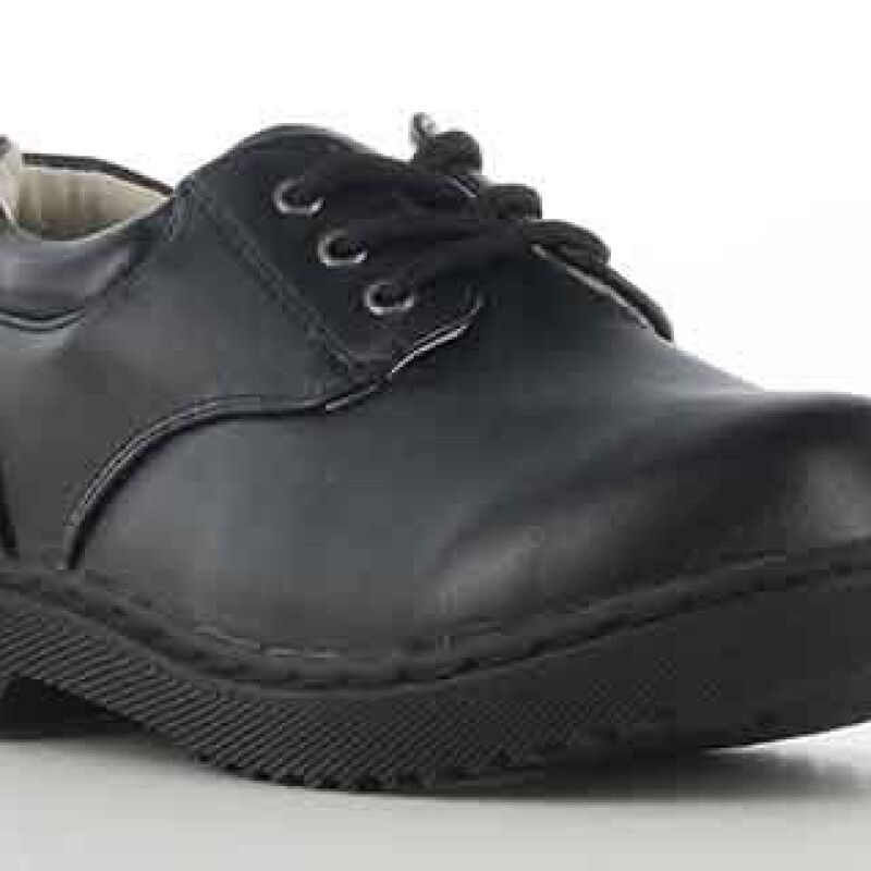 Zapatos Infantiles Croco Kids Colegial Negro