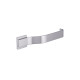 Toallero Barral Recto Metal Brillo Acero Inoxidable 45Cm
