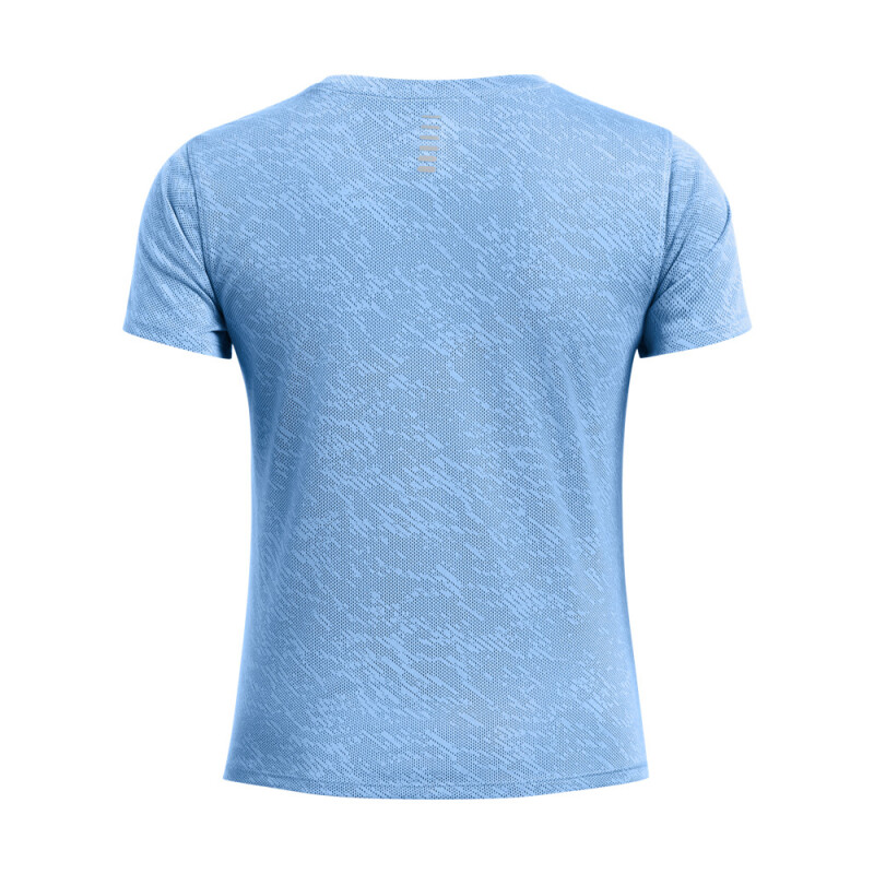 UA Launch Camo Shortsleeve-BLU BLU-465