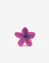 Broche Flores Broche Acrílico Flor - Fucsia Claro