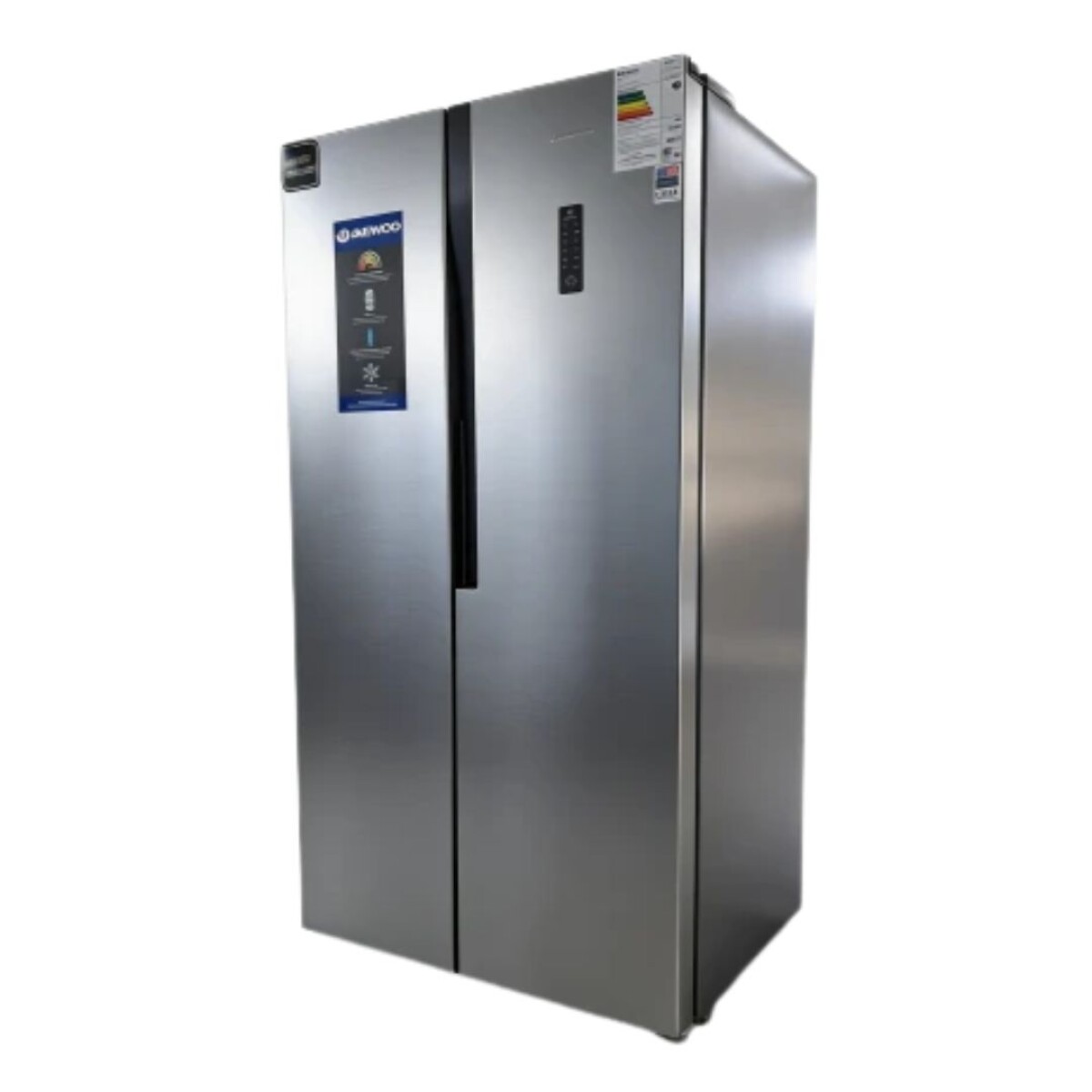 Heladera Inverter Side By Side Daewoo | 450 Litros | Color gris 