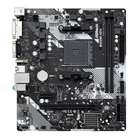 Tarjeta Madre Asrock B450M-HDV R4.0 Socket AM4 001
