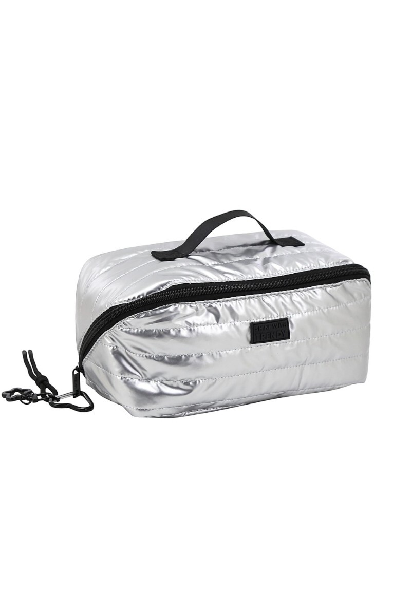 Necessaire Trendy Plateado