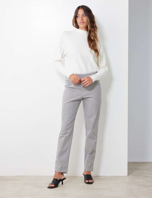 Jegging Pretina Ancha GRIS