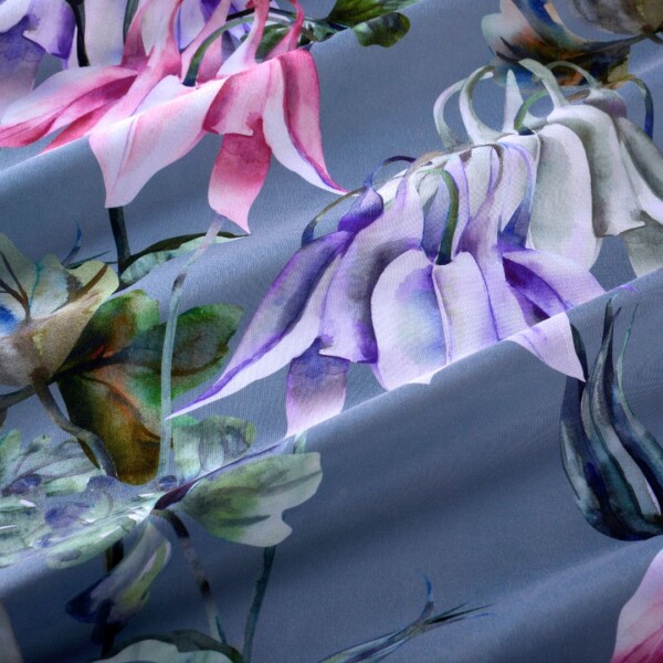 JUEGO DE SÁBANAS LANCASTER DIGITAL PRINT ACUARELA 2 PLAZAS