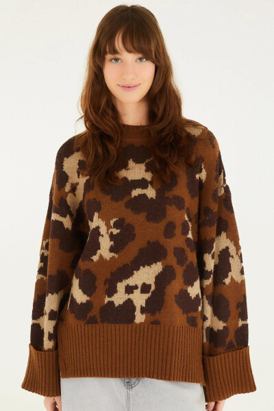 SWEATER SELVA Animal Print
