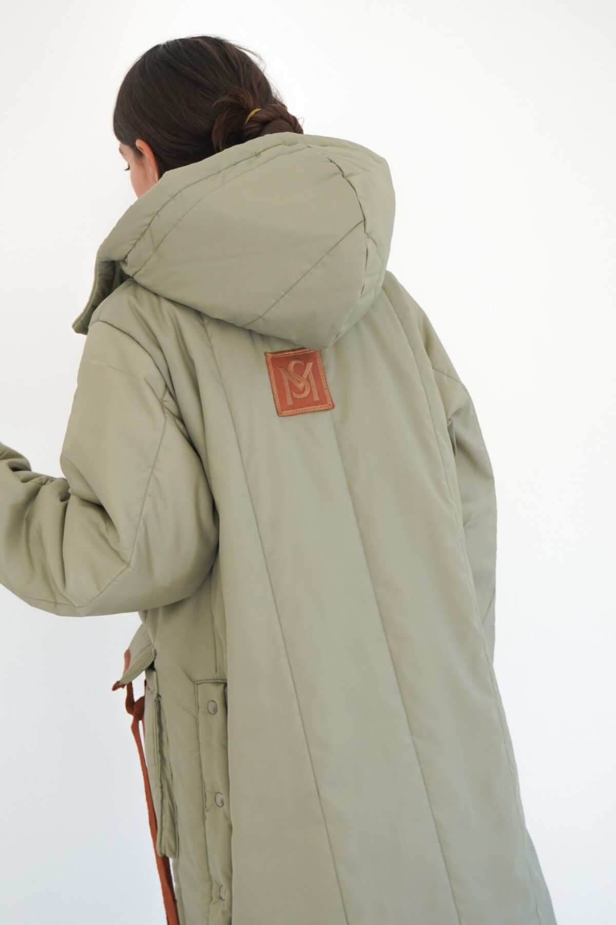 Into the woods coat Verde Salvia