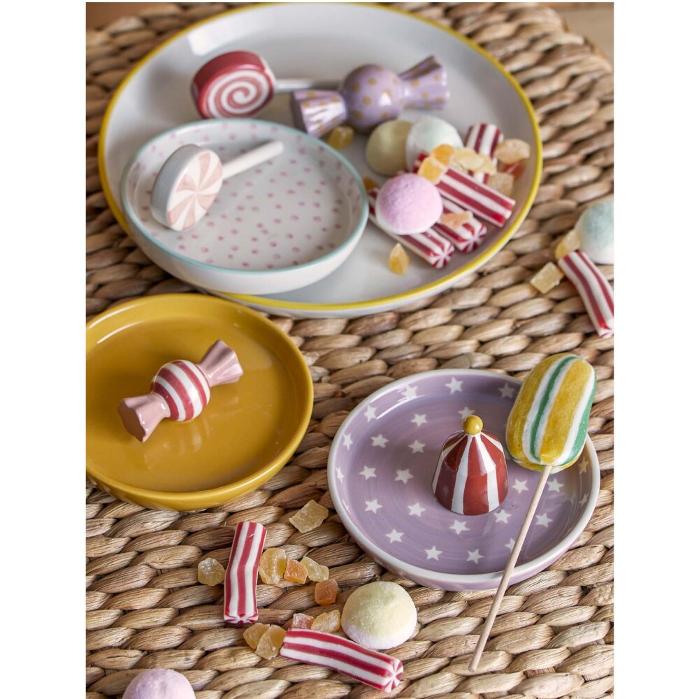 PLATO DECORACIÓN CERAMICA KIDS CANDY