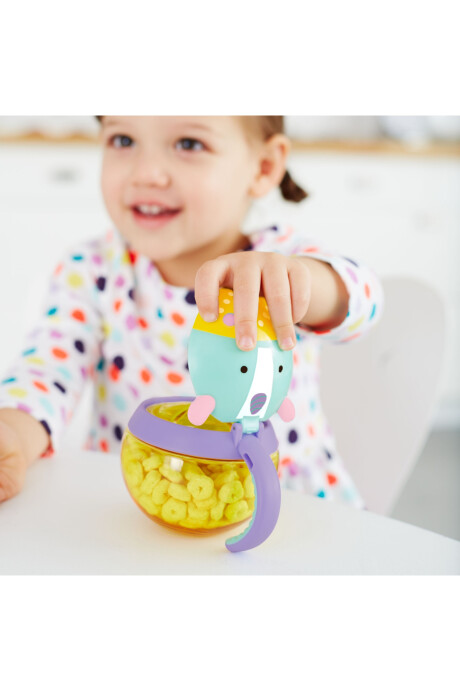 Tupper de snacks, diseño unicornio Sin color